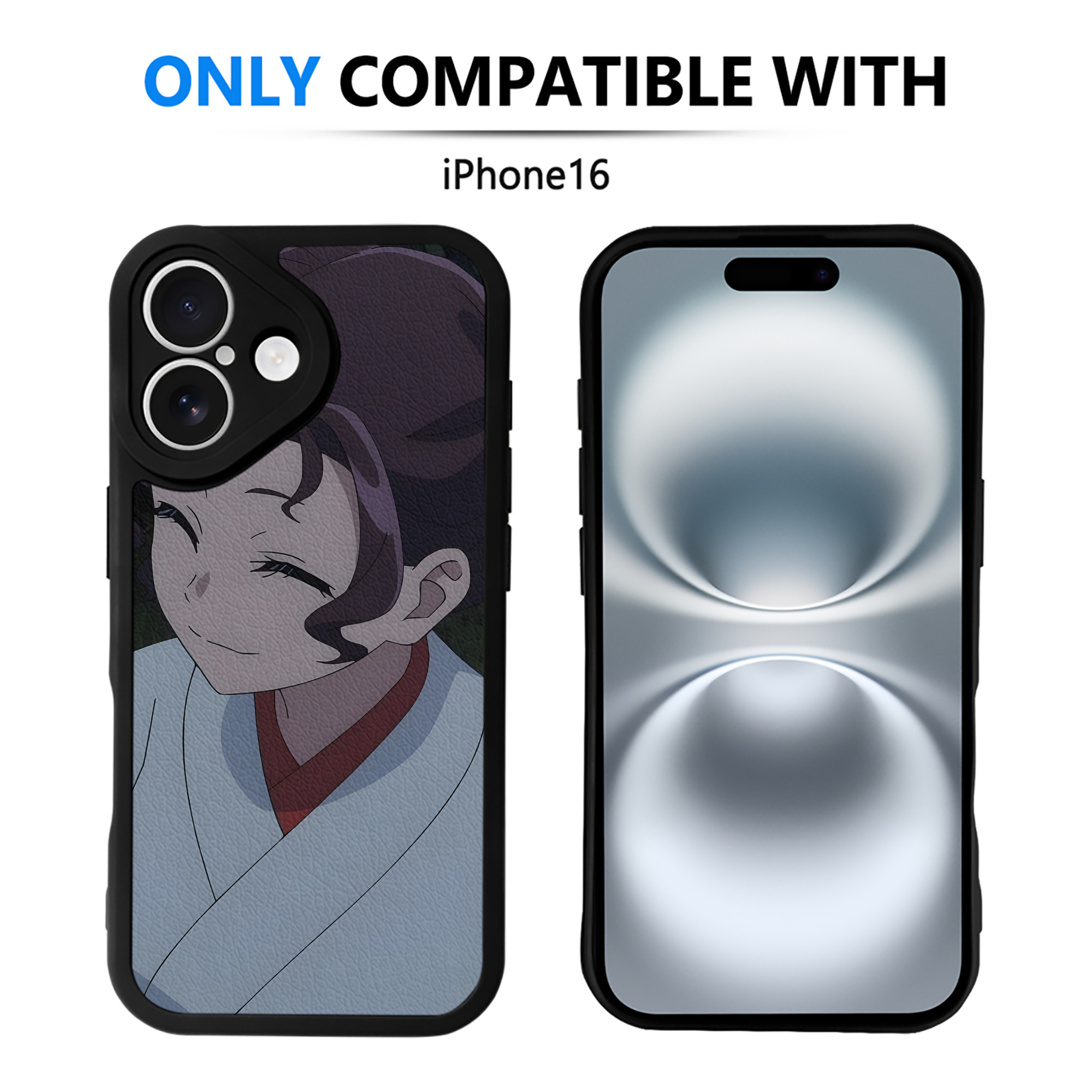 薬屋のひとりごと The Apothecary Diaries 【iPhone 16シリーズ対応】シリコンスマホケース（レザー調） 材質：シリコン